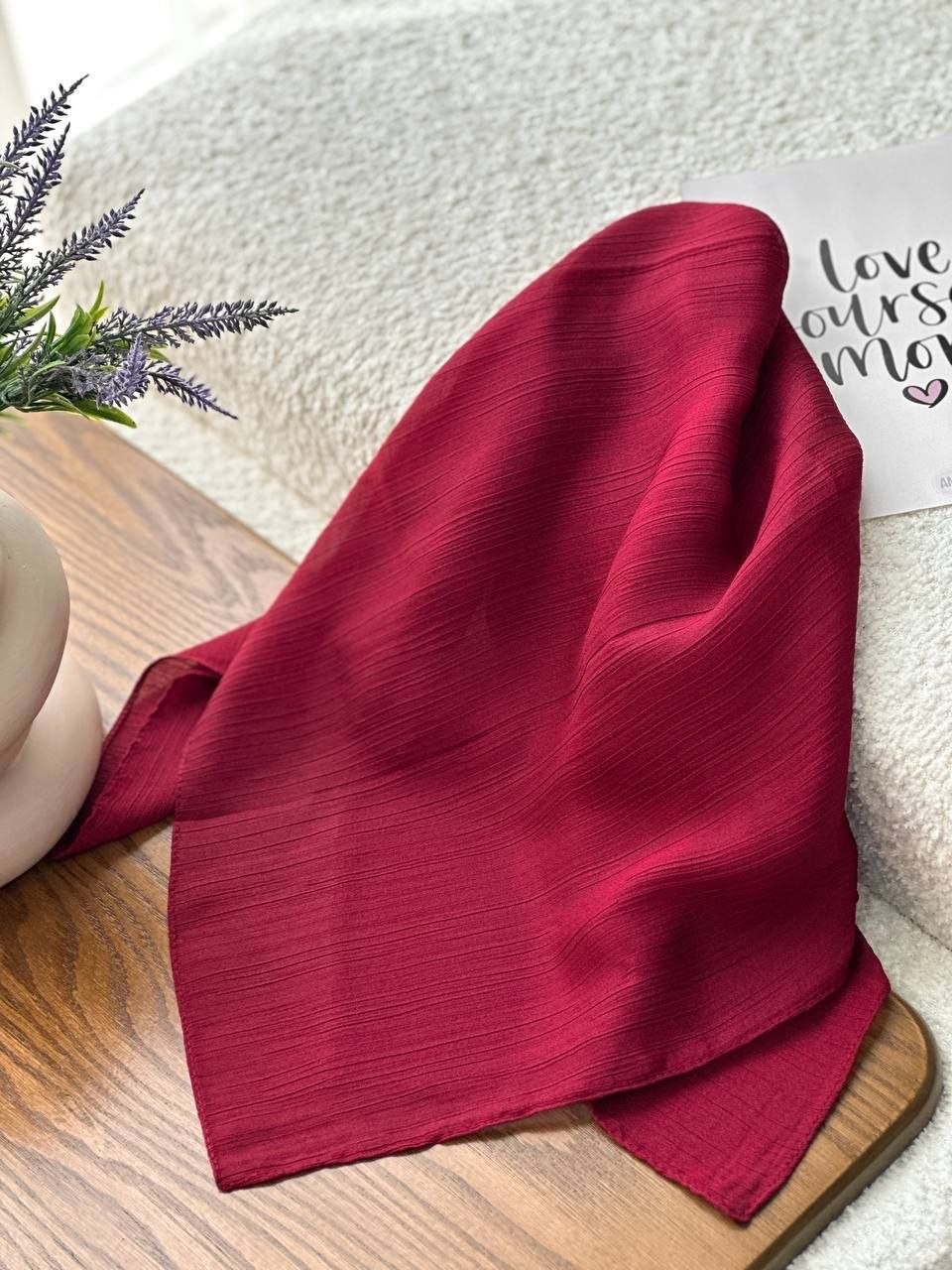 اسکارف ابریشم کریستال