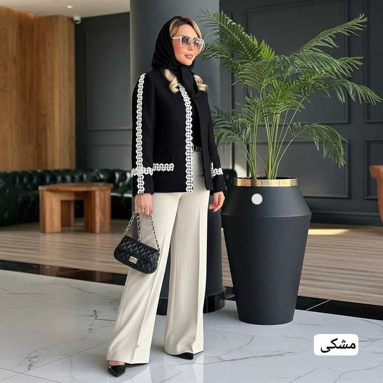 مانتو کتی بزیاق مدل سپیده