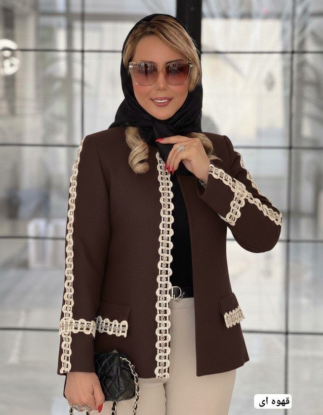 مانتو کتی بزیاق مدل سپیده