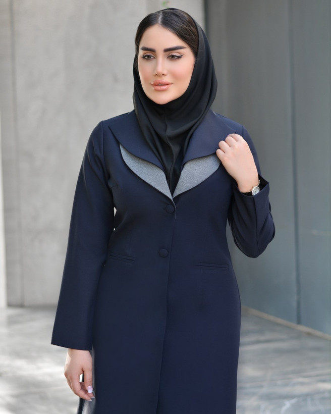 ست مانتو و شلوار اداری فاستونی مدل تیسا