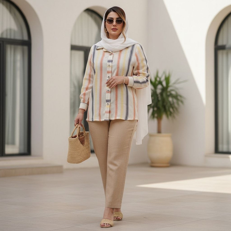 شومیز لنین مدل ژینا