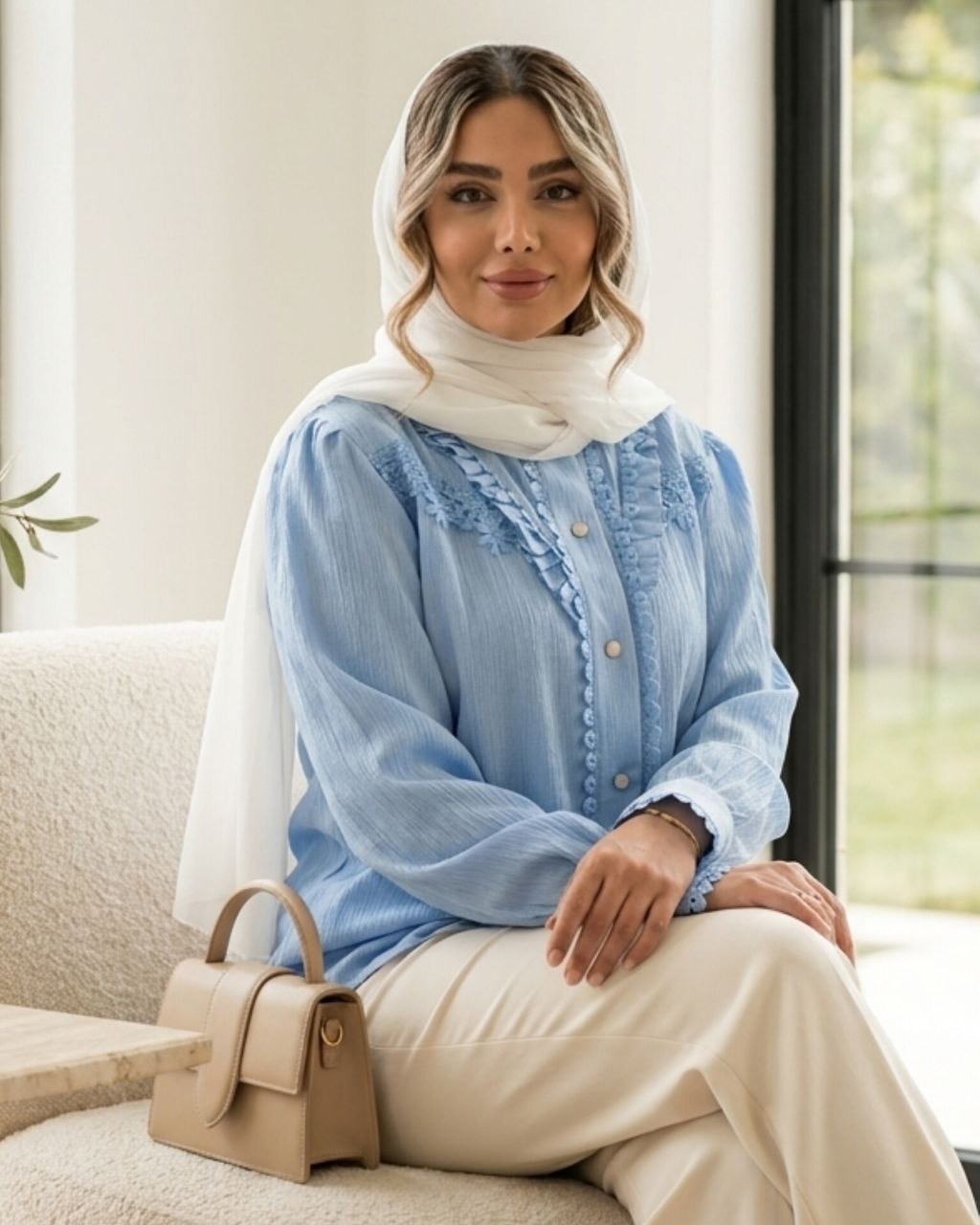 شومیز توکی کراش مدل حسنا