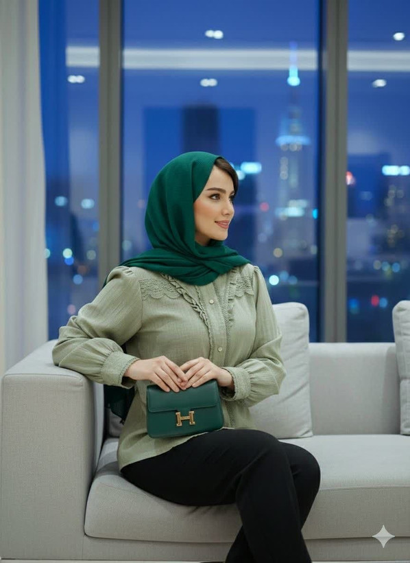 شومیز توکی کراش مدل حسنا