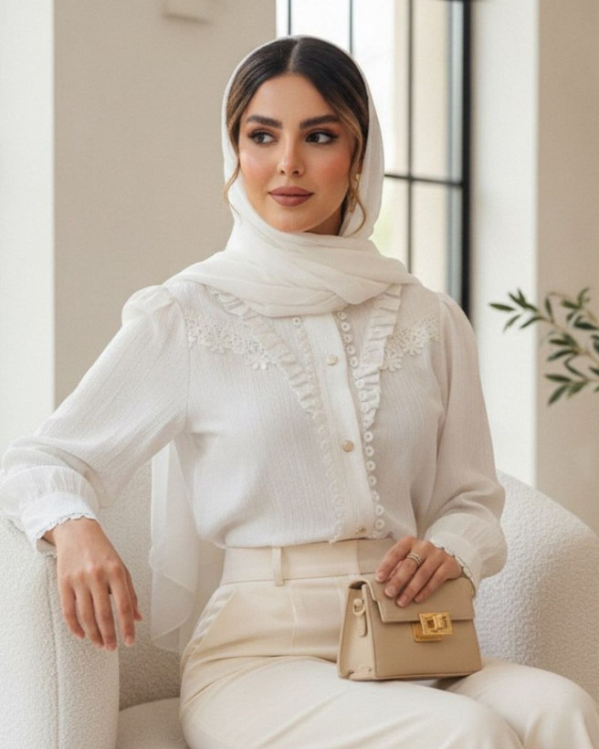 شومیز توکی کراش مدل حسنا