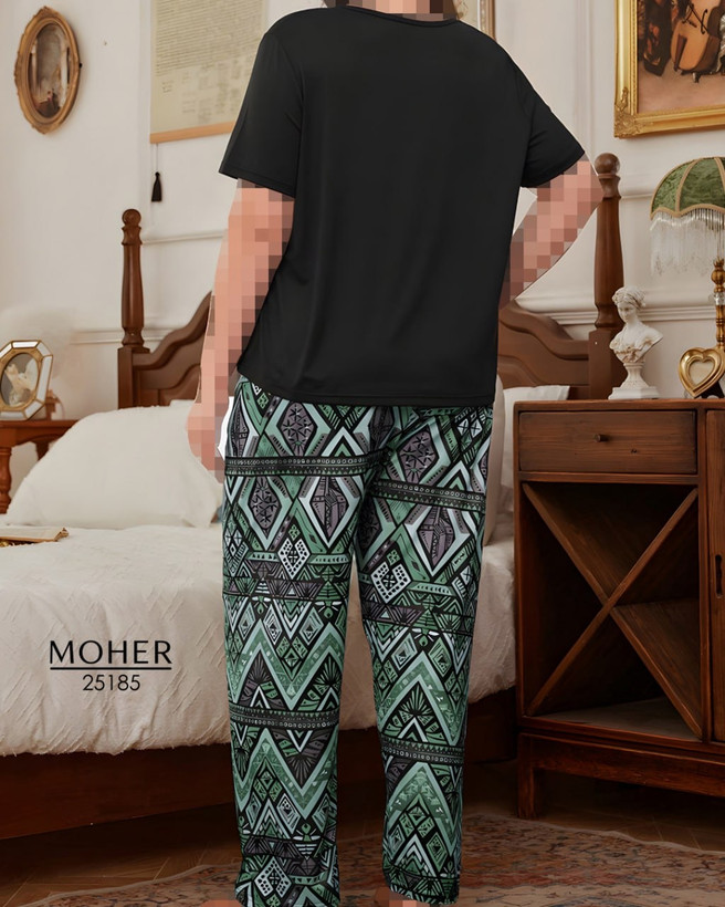 ست تیشرت و شلوار راحتی سایز بزرگ