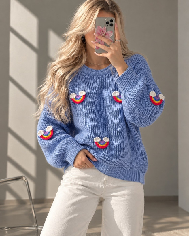 بافت وارداتی طرح رنگ کمان
